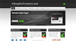 Desktop Screenshot of graphiccreators.net